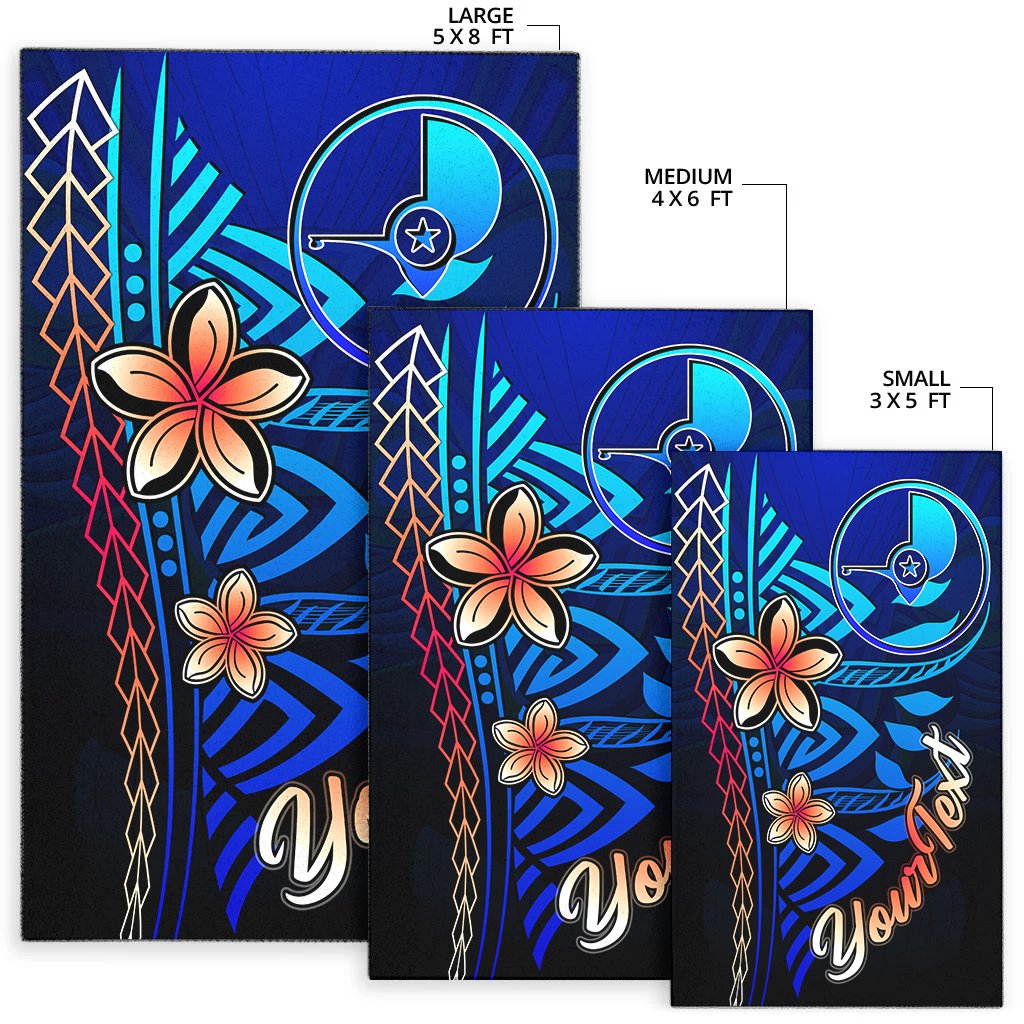 Yap Custom Personalised Area Rug - Vintage Tribal Mountain