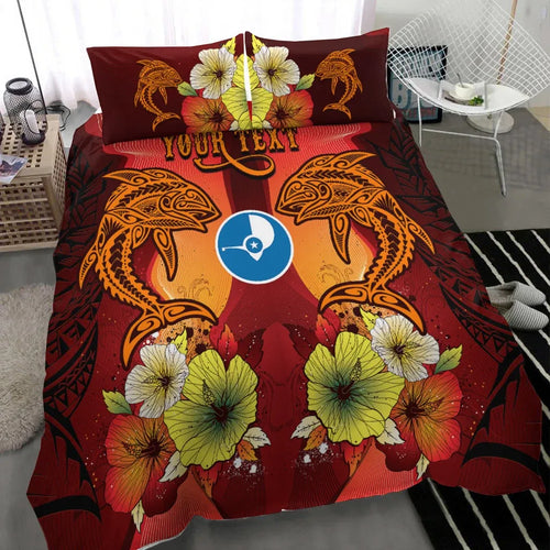 Yap Custom Personalised Bedding Sets - Tribal Tuna Fish