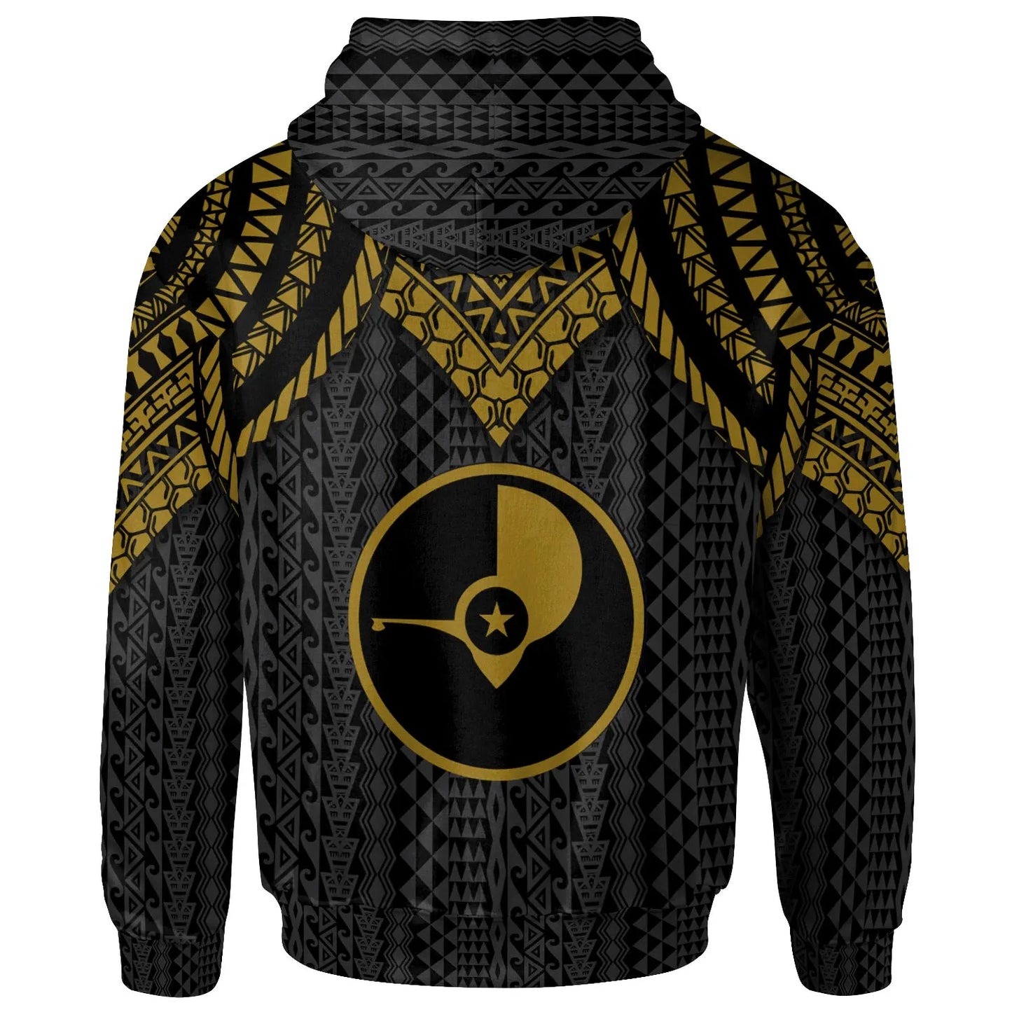 Yap Hoodie - Polynesian Armor Style Gold
