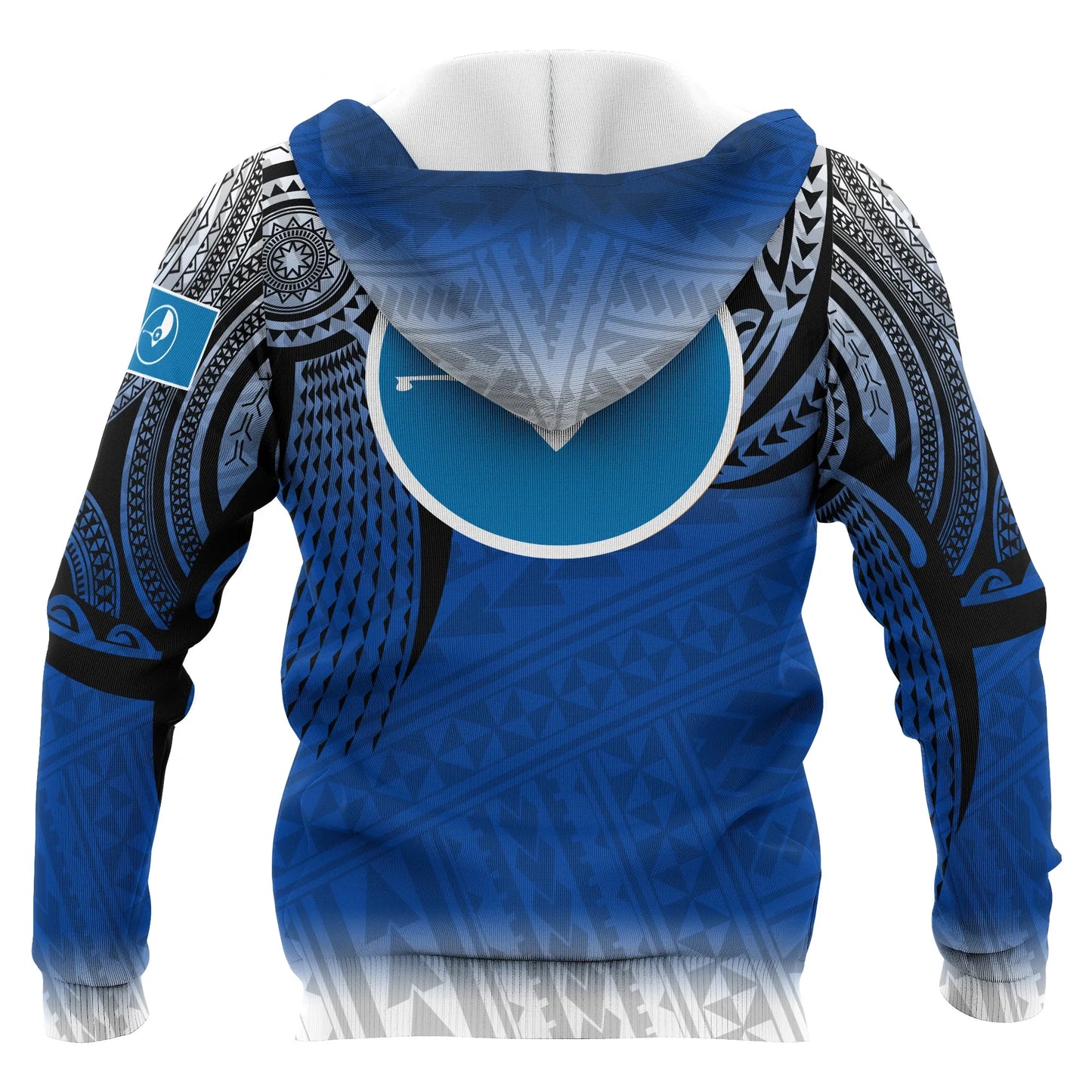 Yap Micronesia Hoodie - Tattoo Pattern