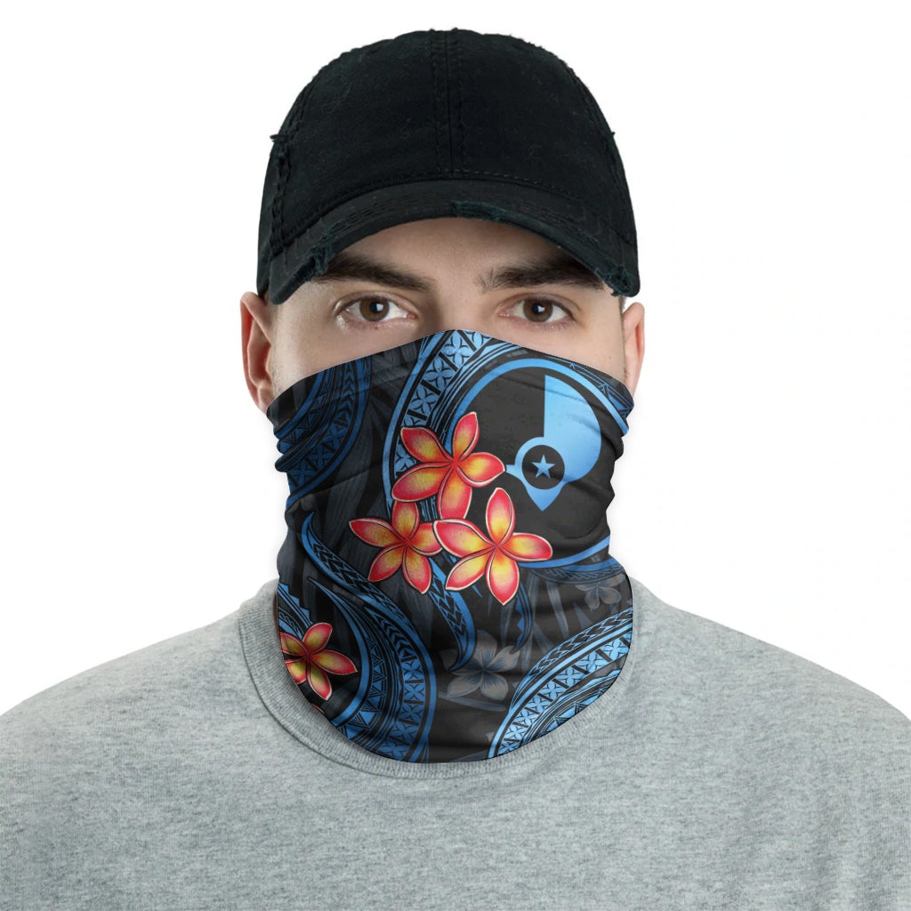 Yap Neck Gaiter - Plumeria Blue