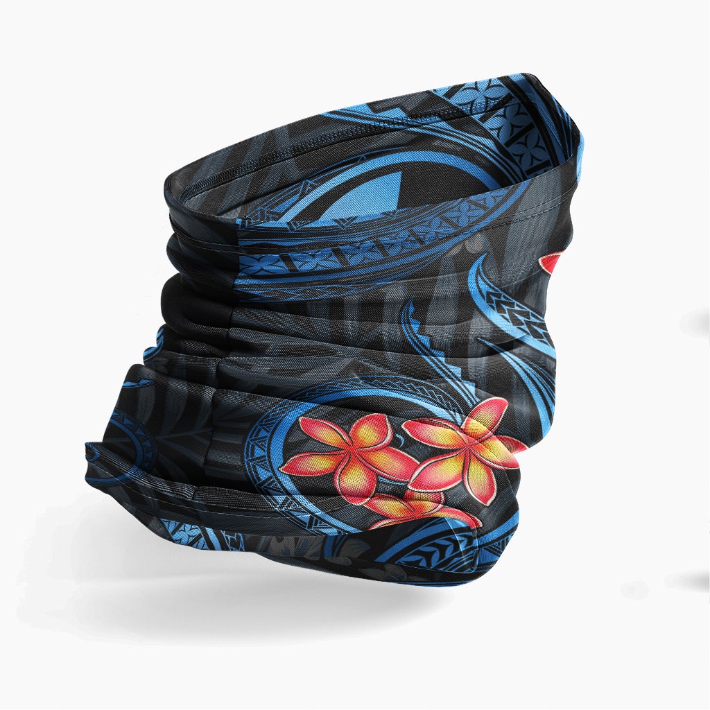 Yap Neck Gaiter - Plumeria Blue