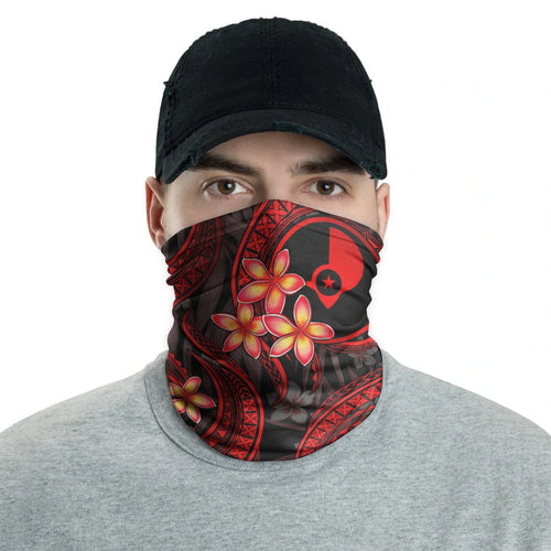 Yap Neck Gaiter - Plumeria Red