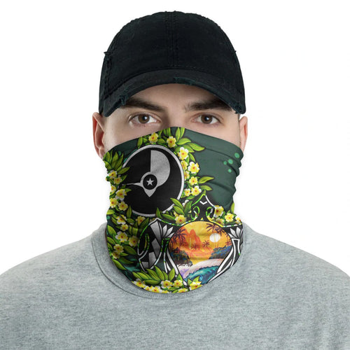 Yap Neck Gaiter - Ti Leaf Lei Turtle
