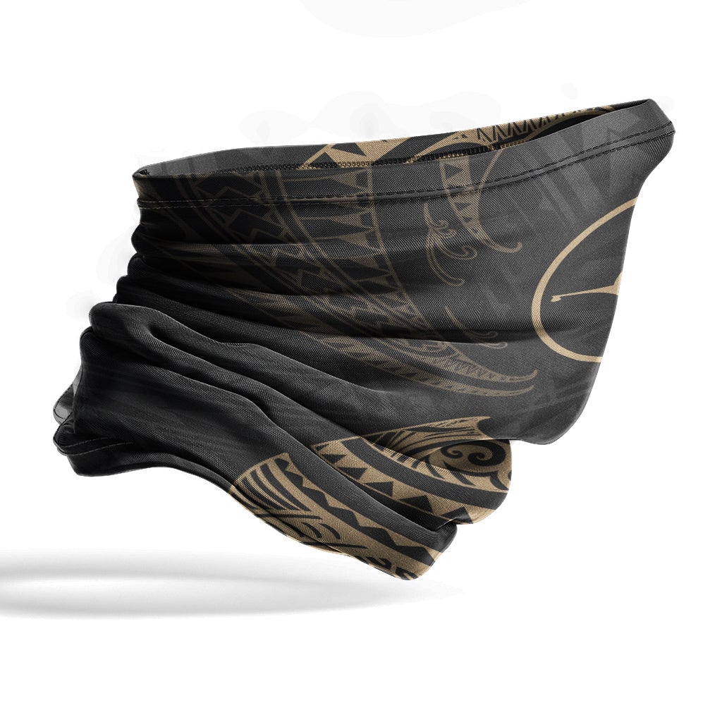 Yap Neck Gaiter - Tribal Wave Black