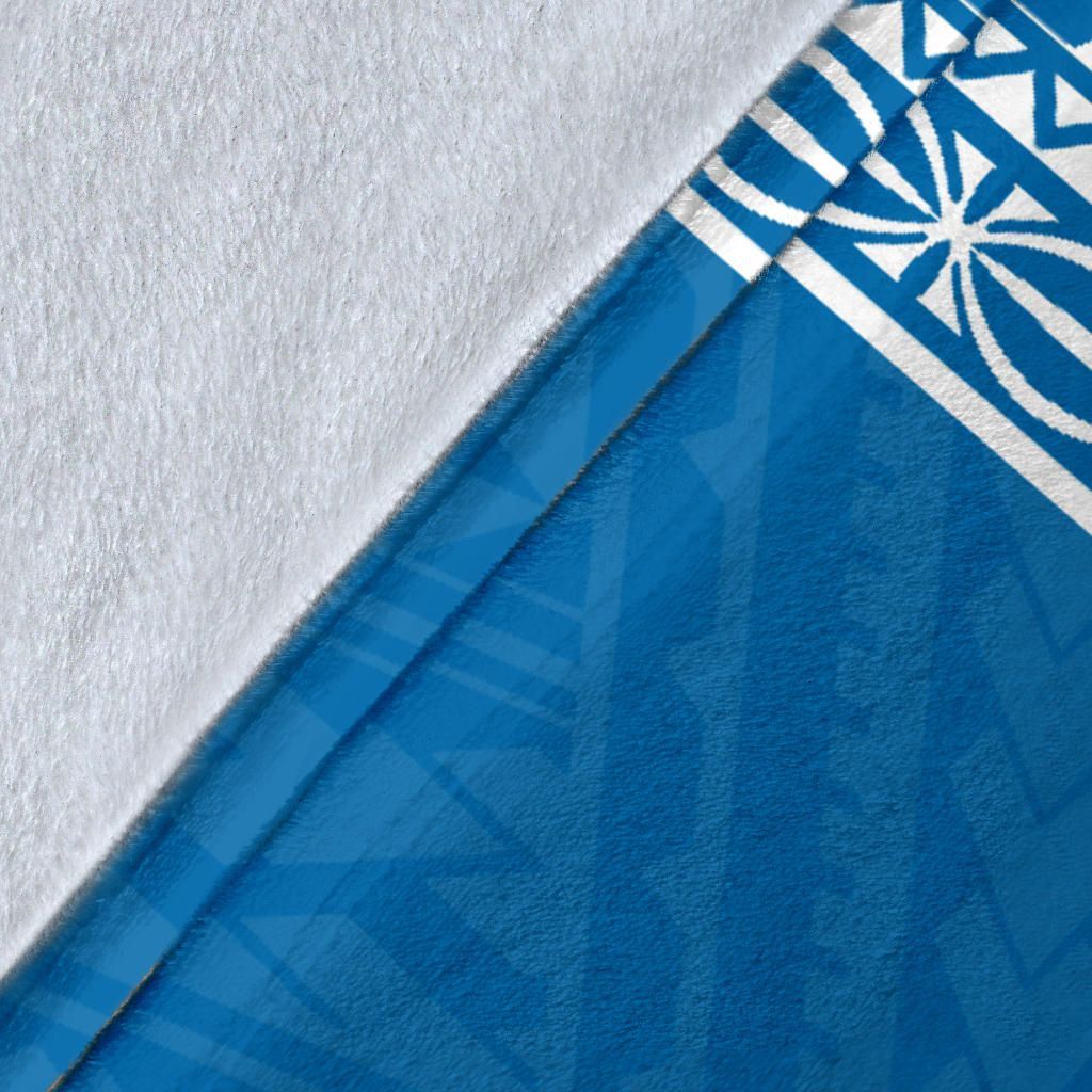 Yap Premium Blanket - Micronesian Blue Version