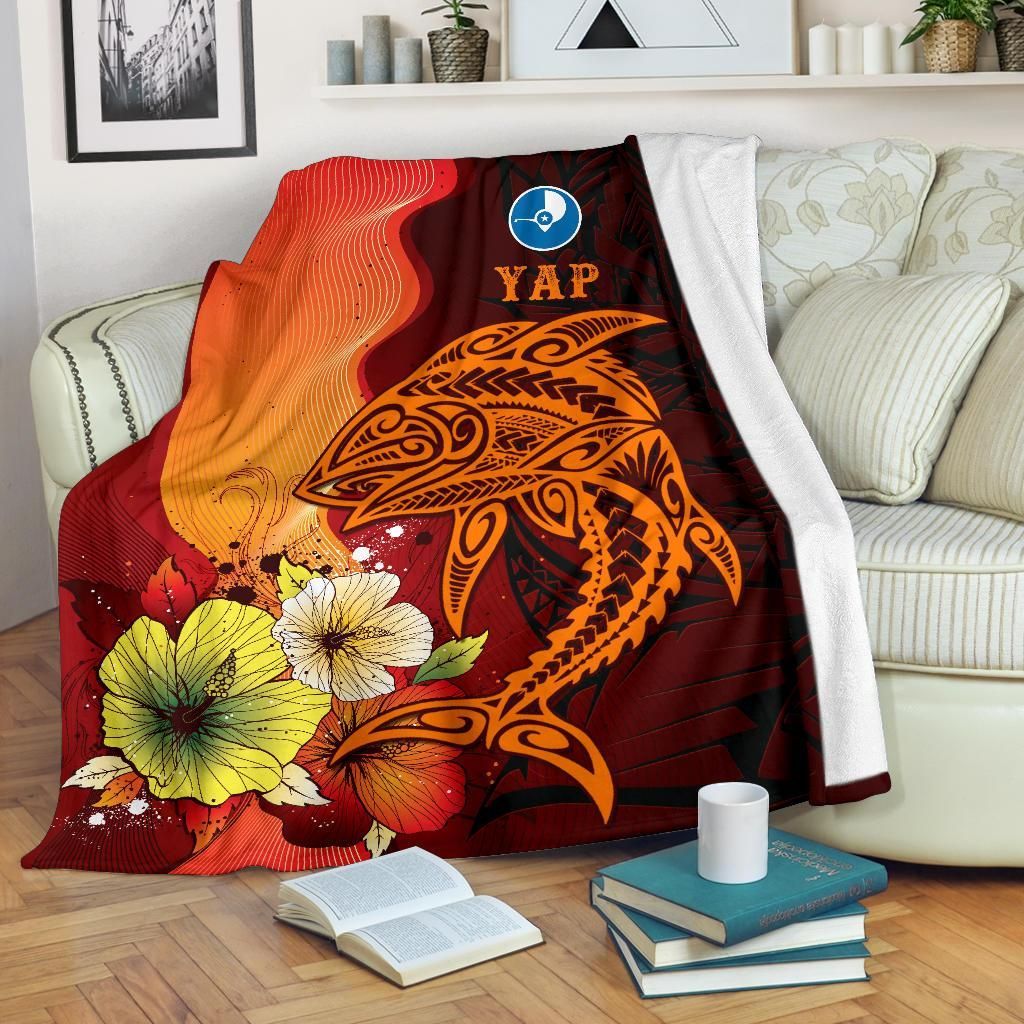 Yap Premium Blankets - Tribal Tuna Fish