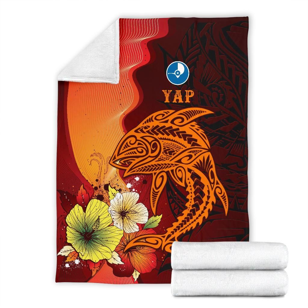 Yap Premium Blankets - Tribal Tuna Fish