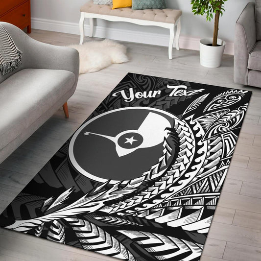 Yap State Area Rug - Custom Personalised Wings Style