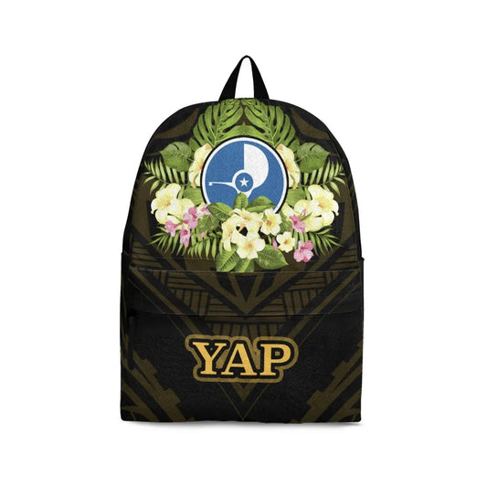 Yap State Backpack - Polynesian Gold Patterns Collection