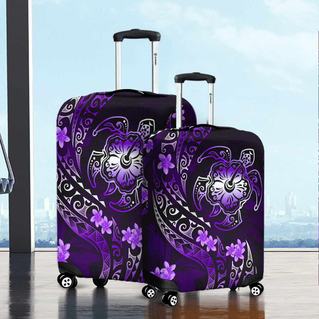 Hawaii Luggage Cover Kanaka Maoli Map With Turtle Tribal Polynesia Tattoo Luxury Design