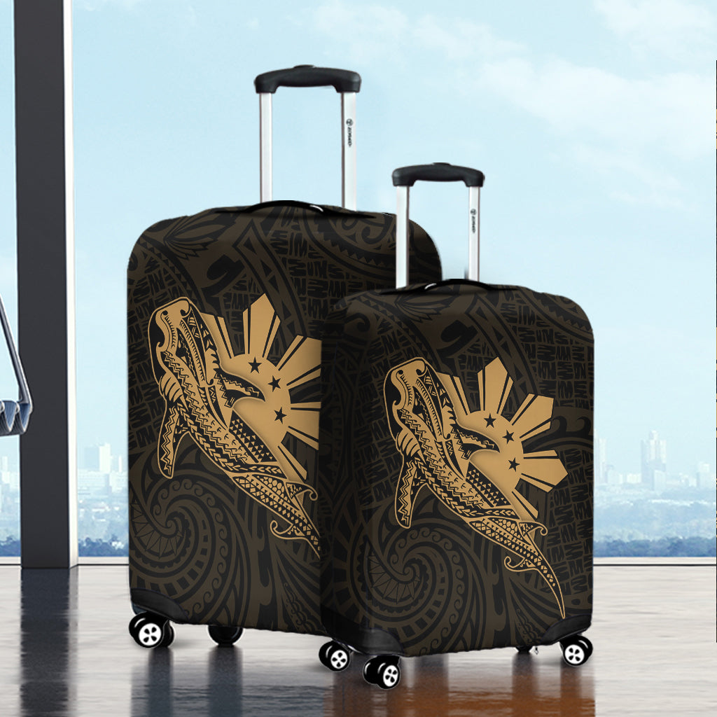 Philippines Filipinos Luggage Cover Tribal Whale Shark