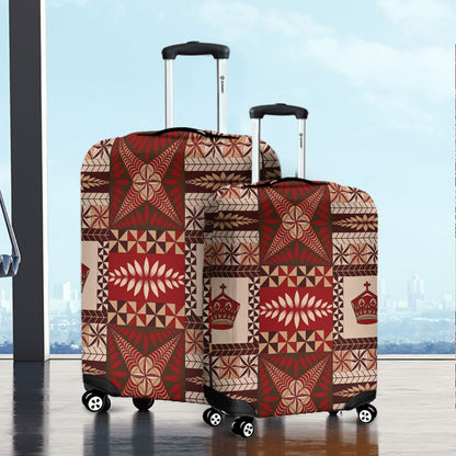 Tonga Luggage Cover Ngatu Pattern