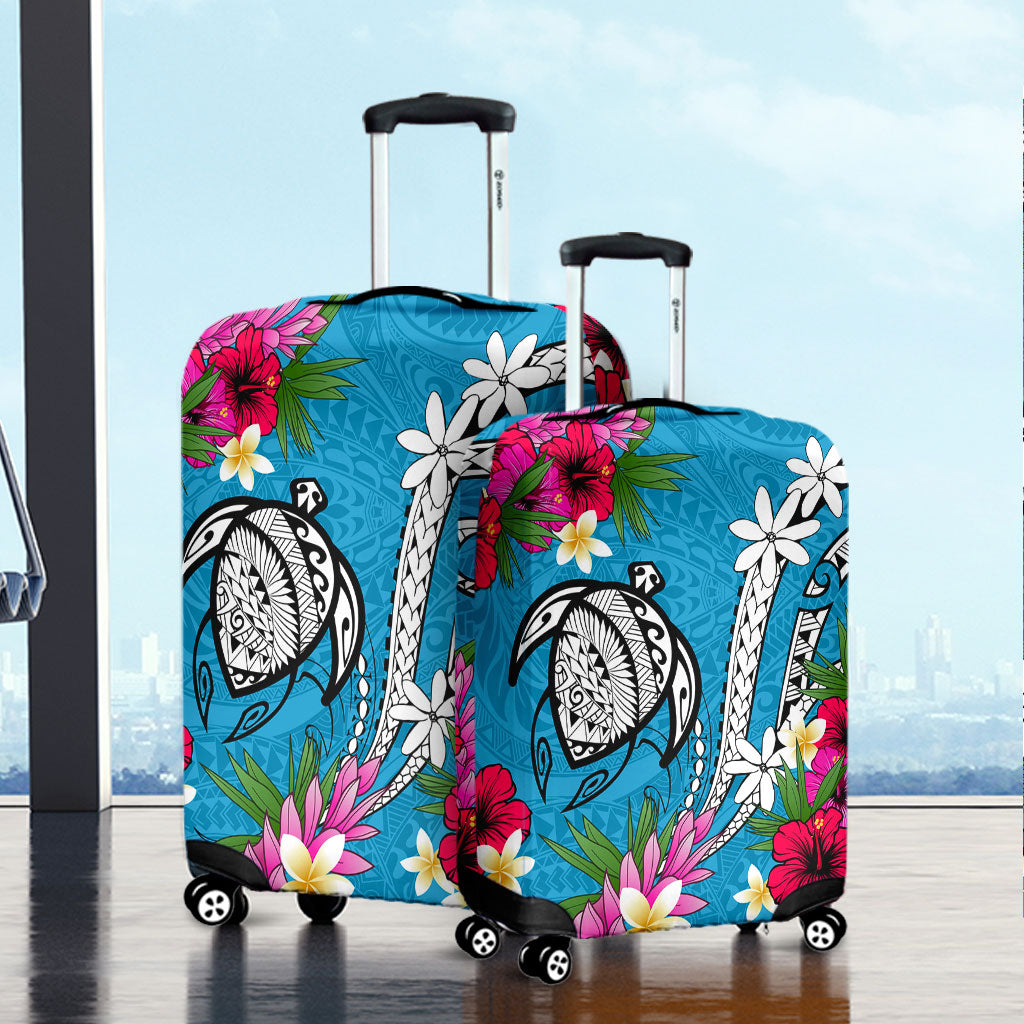 Hawaii Luggage Cover Tribal Polynesia Tropical Summer
