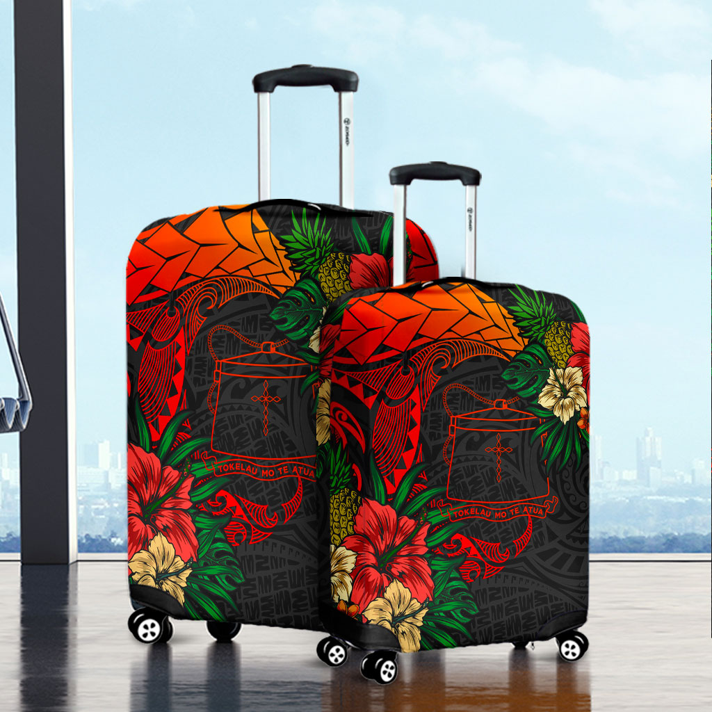 Tokelau Luggage Cover Polynesian Coat Of Arms Tropical