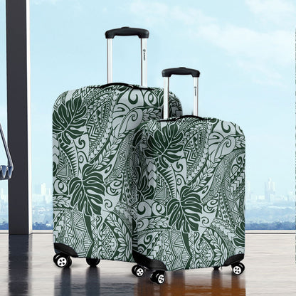 Hawaii Luggage Cover Tribal Pattern Leaf