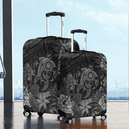 Hawaii Luggage Cover Tribal Polynesia Sea Turtle Design Pacific Dream