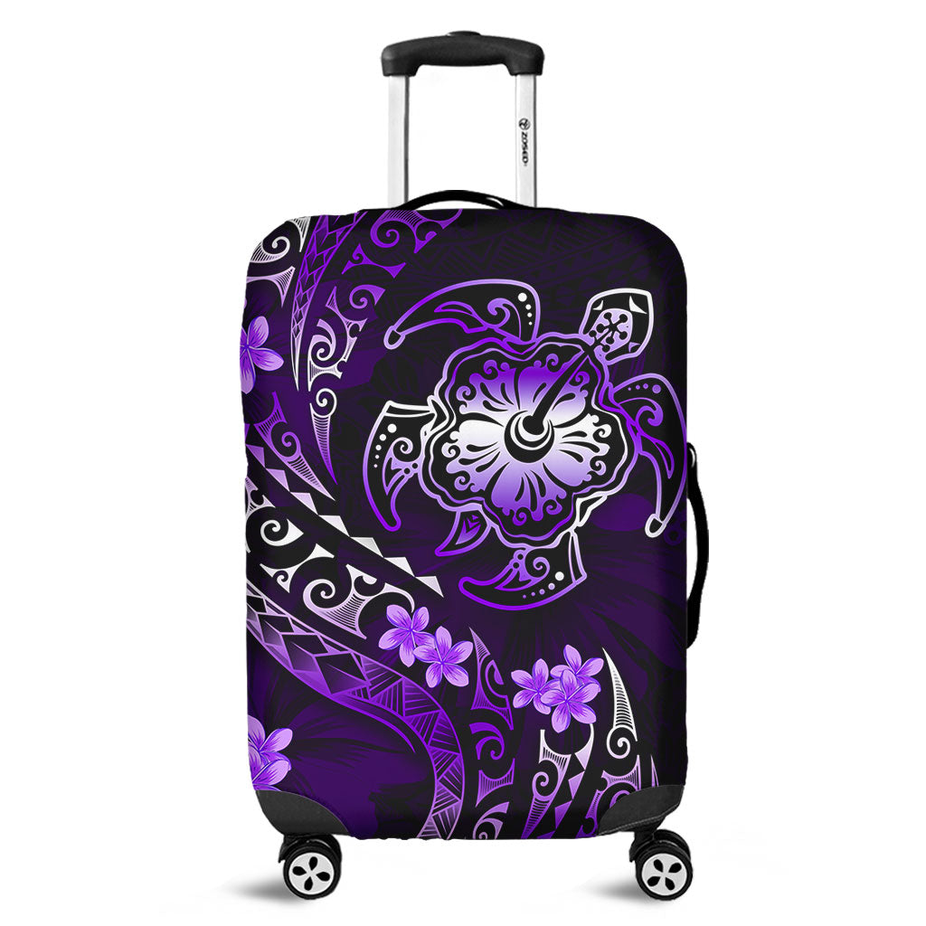 Hawaii Luggage Cover Kanaka Maoli Map With Turtle Tribal Polynesia Tattoo Luxury Design