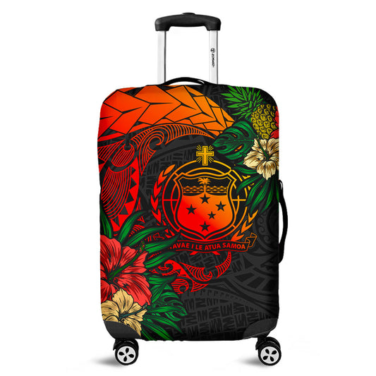 Samoa Luggage Cover Polynesian Coat Of Arms Tropical