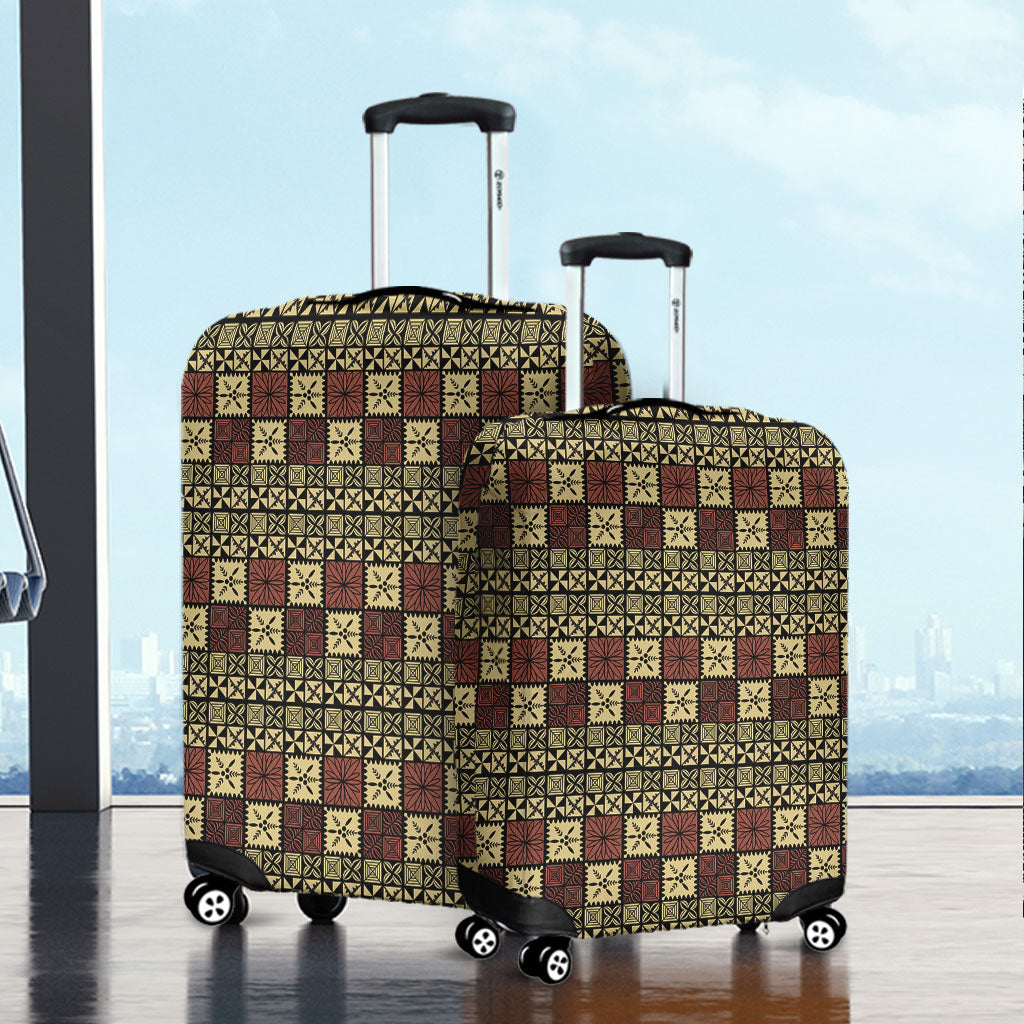 Tonga Luggage Cover Ngatu Style