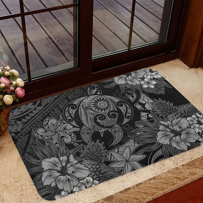 Hawaii Doormat Tribal Polynesia Sea Turtle Design Pacific Dream