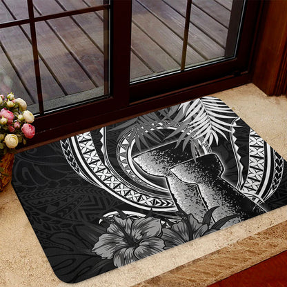 Guam Door Mat Tribal Latte Stone Tropical Style
