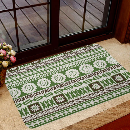 Fiji Doormat Tapa Pattern