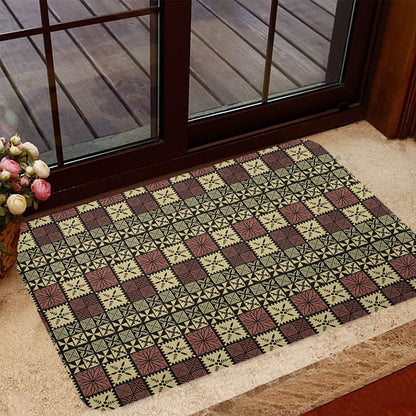 Tonga Door Mat Ngatu Style