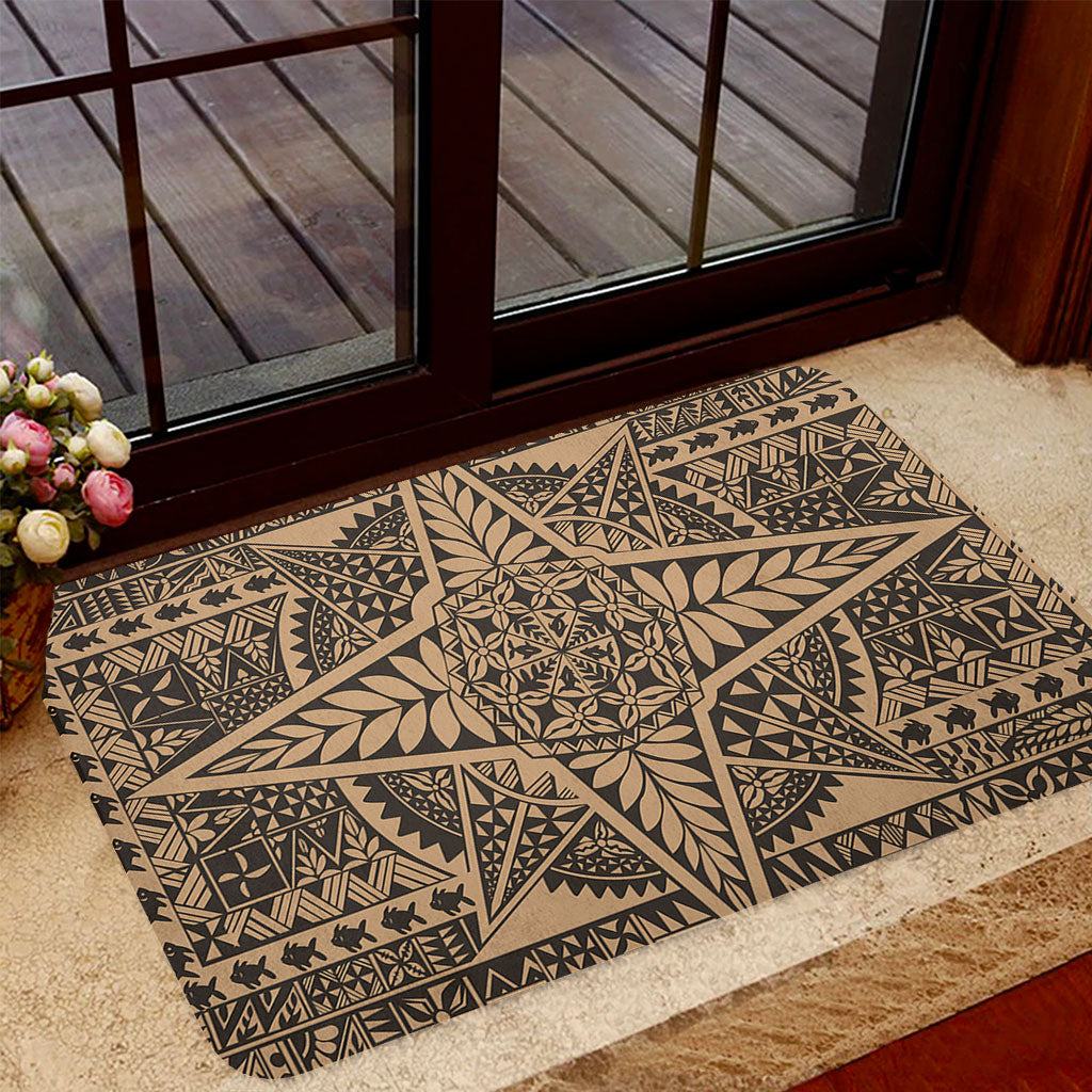 Tonga Doormat Tonga Polynesian Tapa