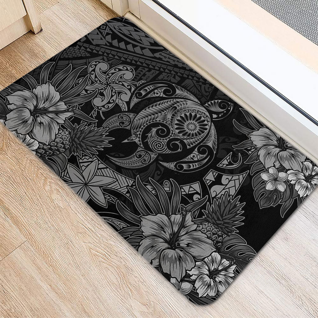 Hawaii Doormat Tribal Polynesia Sea Turtle Design Pacific Dream