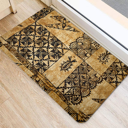 Tonga Doormat Tapa Cloth Vintage