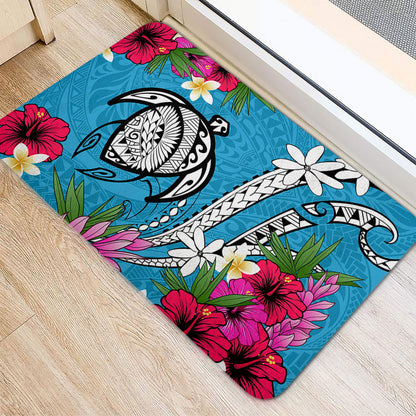 Hawaii Door Mat Tribal Polynesia Tropical Summer