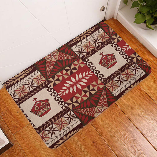 Tonga Door Mat Ngatu Pattern