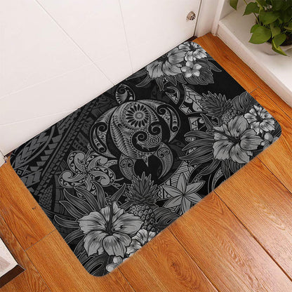 Hawaii Doormat Tribal Polynesia Sea Turtle Design Pacific Dream