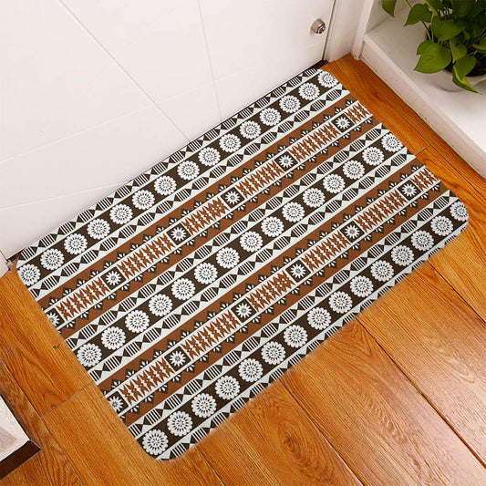Fiji Doormat Tapa Masi Pattern