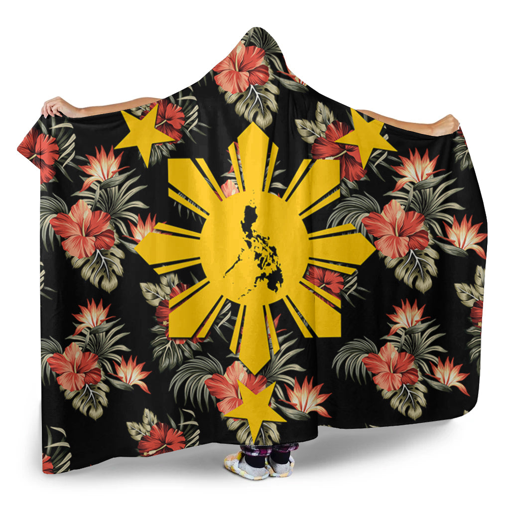 Philippines Filipinos Hooded Blanket Tropical Summer Beach