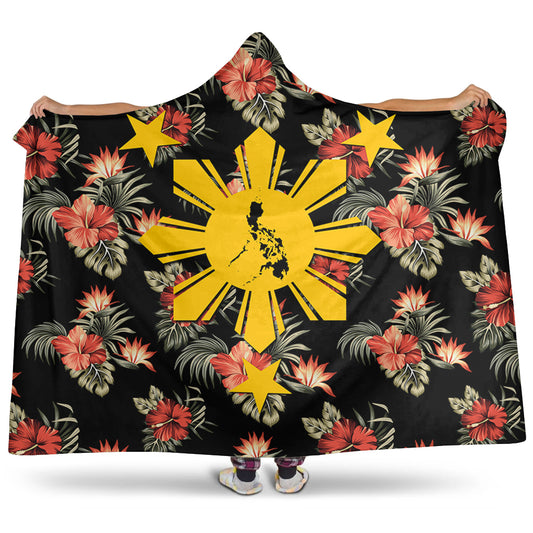 Philippines Filipinos Hooded Blanket Tropical Summer Beach