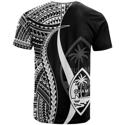 Guam Custom Personalised T-Shirt - Polynesian Tentacle Tribal Pattern