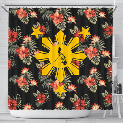 Philippines Filipinos Shower Curtain Tropical Summer Beach