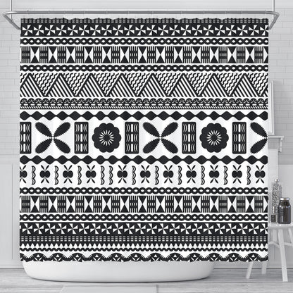 Fiji Shower Curtain Bula Pattern