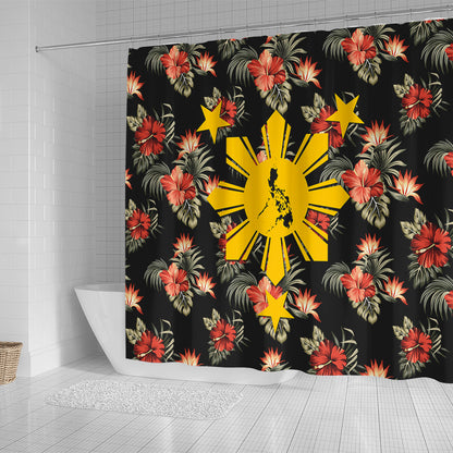 Philippines Filipinos Shower Curtain Tropical Summer Beach