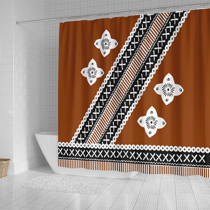 Fiji Shower Curtain Tapa Clothes