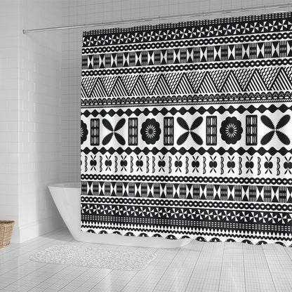 Fiji Shower Curtain Bula Pattern