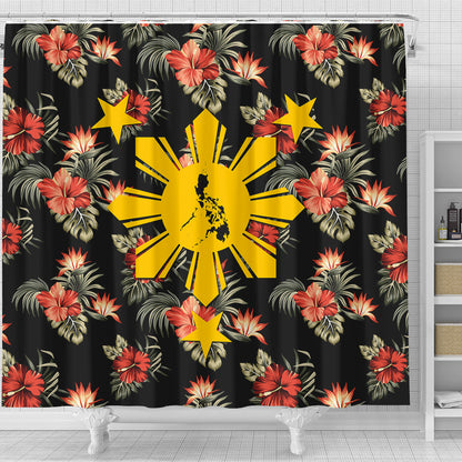Philippines Filipinos Shower Curtain Tropical Summer Beach