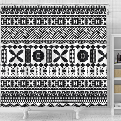 Fiji Shower Curtain Bula Pattern