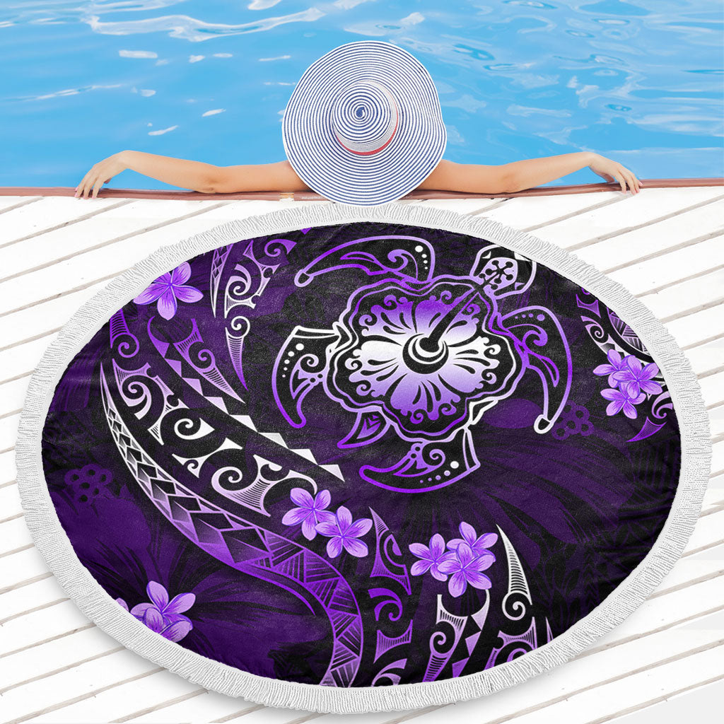 Hawaii Beach Blanket Kanaka Maoli Map With Turtle Tribal Polynesia Tattoo Luxury Design