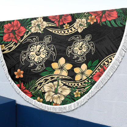 Hawaii Beach Blanket Hawaiian Map Turtle Drawing Tattoo