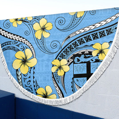 Fiji Beach Blanket Bula Style Plumeria Flower