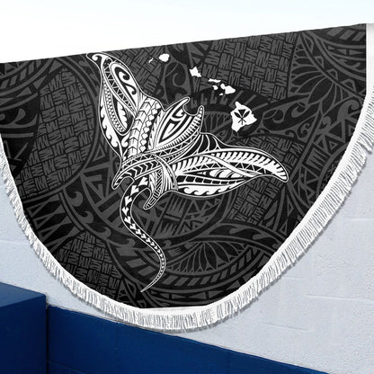 Hawaii Beach Blanket Hawaiian Map Polynesian Tribal Ray Tattoo