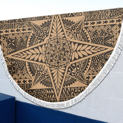 Tonga Beach Blanket Tonga Polynesian Tapa